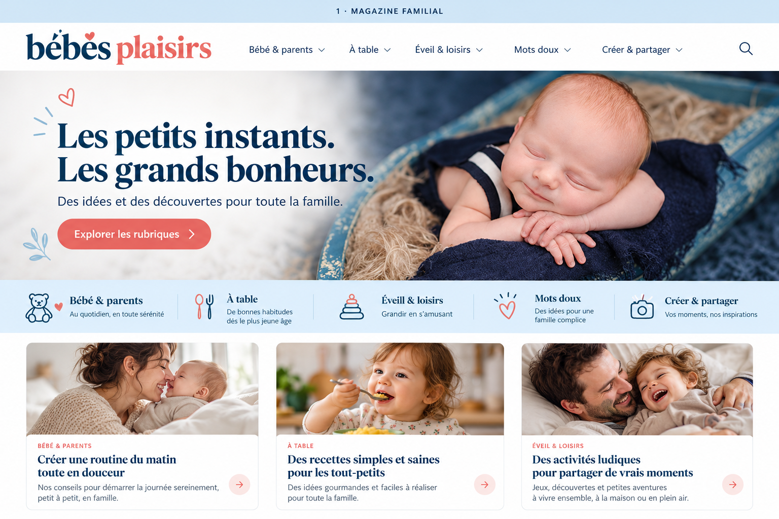 Maman et bébé réunis dans un moment de tendresse